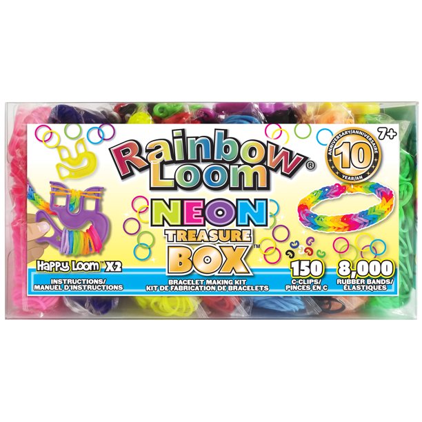 Rainbow Loom Treasure Box - Neon – Awesome Toys & Gifts