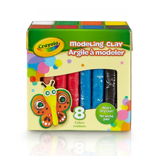 Modeling Clay - 1/4 Lb of each Color - Red, Yellow, Blue, Green