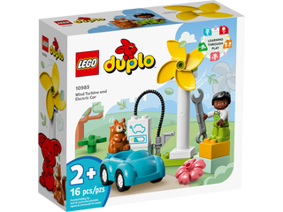 LEGO® DUPLO® Wind Turbine & Electric Car 10985