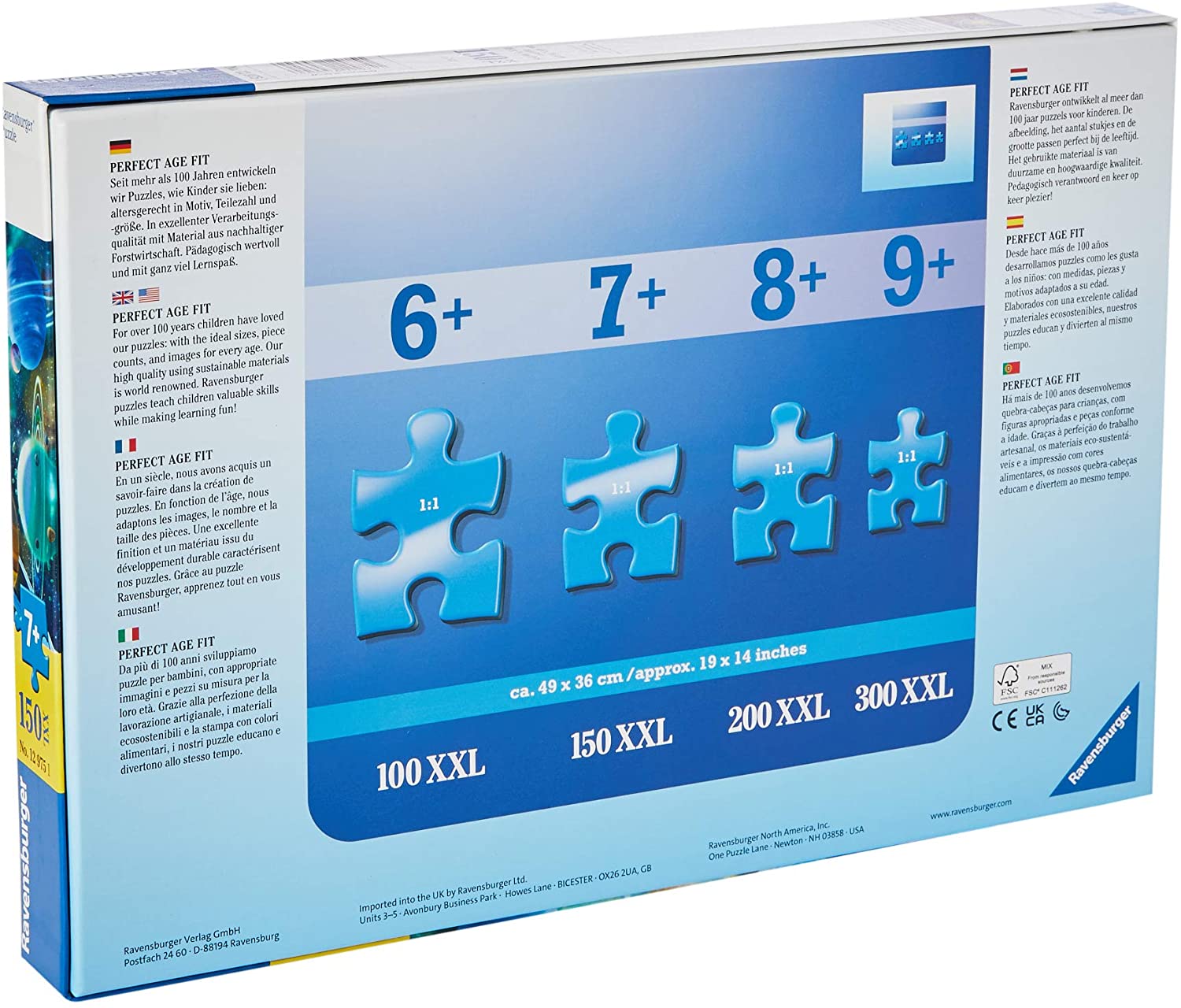 150 Piece Puzzle Cosmic Connection