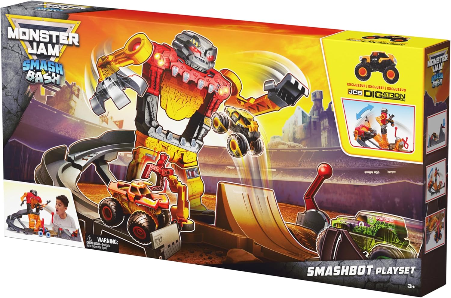 Monster Jam(R) 1To64 Smashbot Playset – Awesome Toys & Gifts