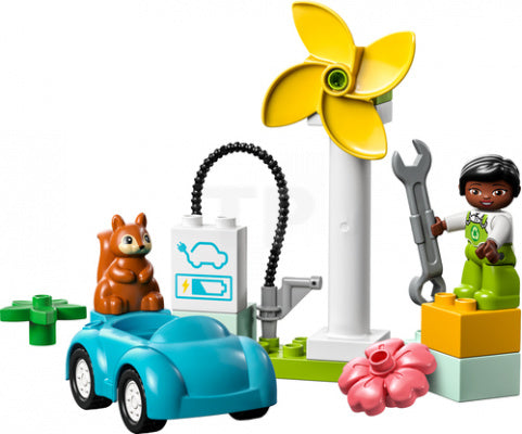 LEGO® DUPLO® Wind Turbine & Electric Car 10985