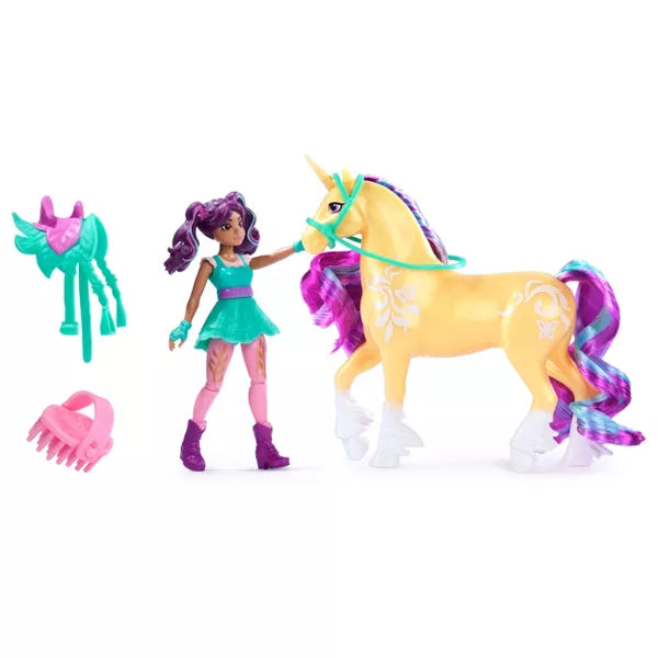 Unicorn Academy Ava & Plant Magic Leaf