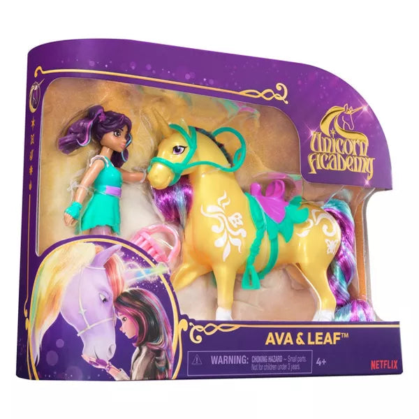 Unicorn Academy Ava & Plant Magic Leaf