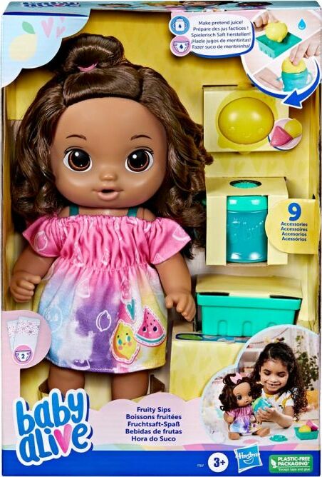Baby Alive: Fruity Sips Brunette – Awesome Toys Gifts