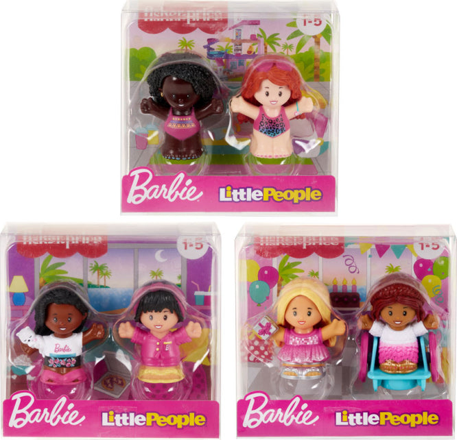 Mattel Ersatz-Figur für afroamerikanische Schwimmerin für Fisher-Price Little People Spielset – HGP70 ~ inspiriert von Barbie You Can Be Anything