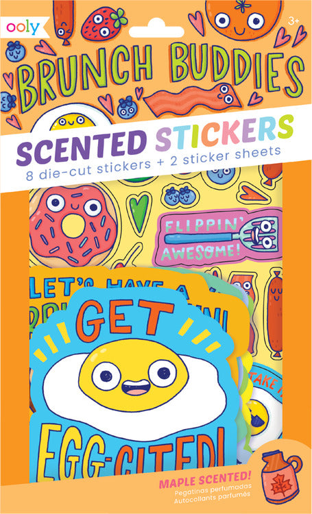 Brunch Buddies Scented Stickers