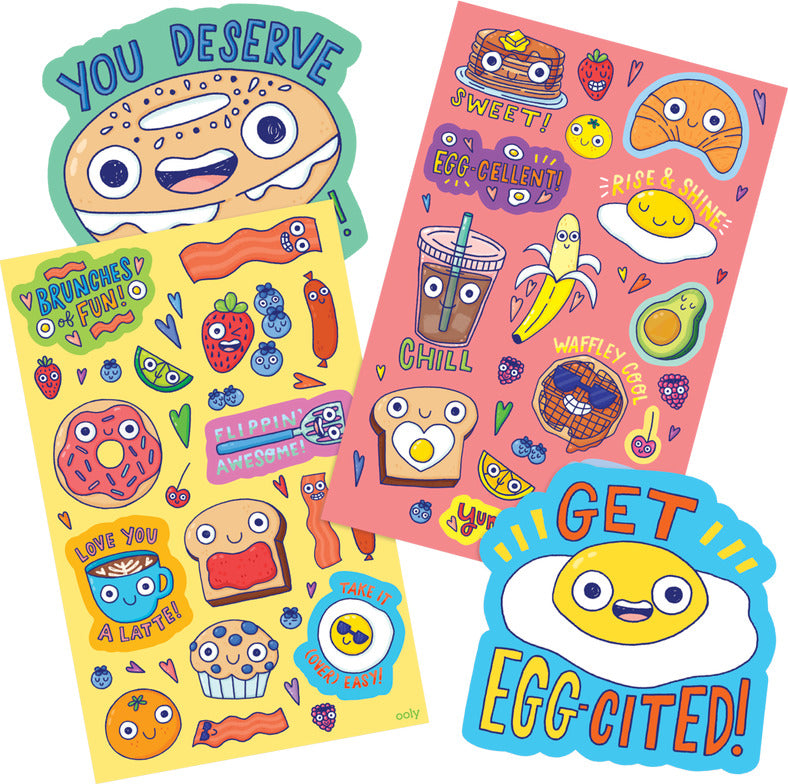 Brunch Buddies Scented Stickers