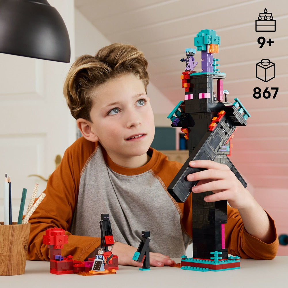 LEGO Minecraft: The Enderman Tower
