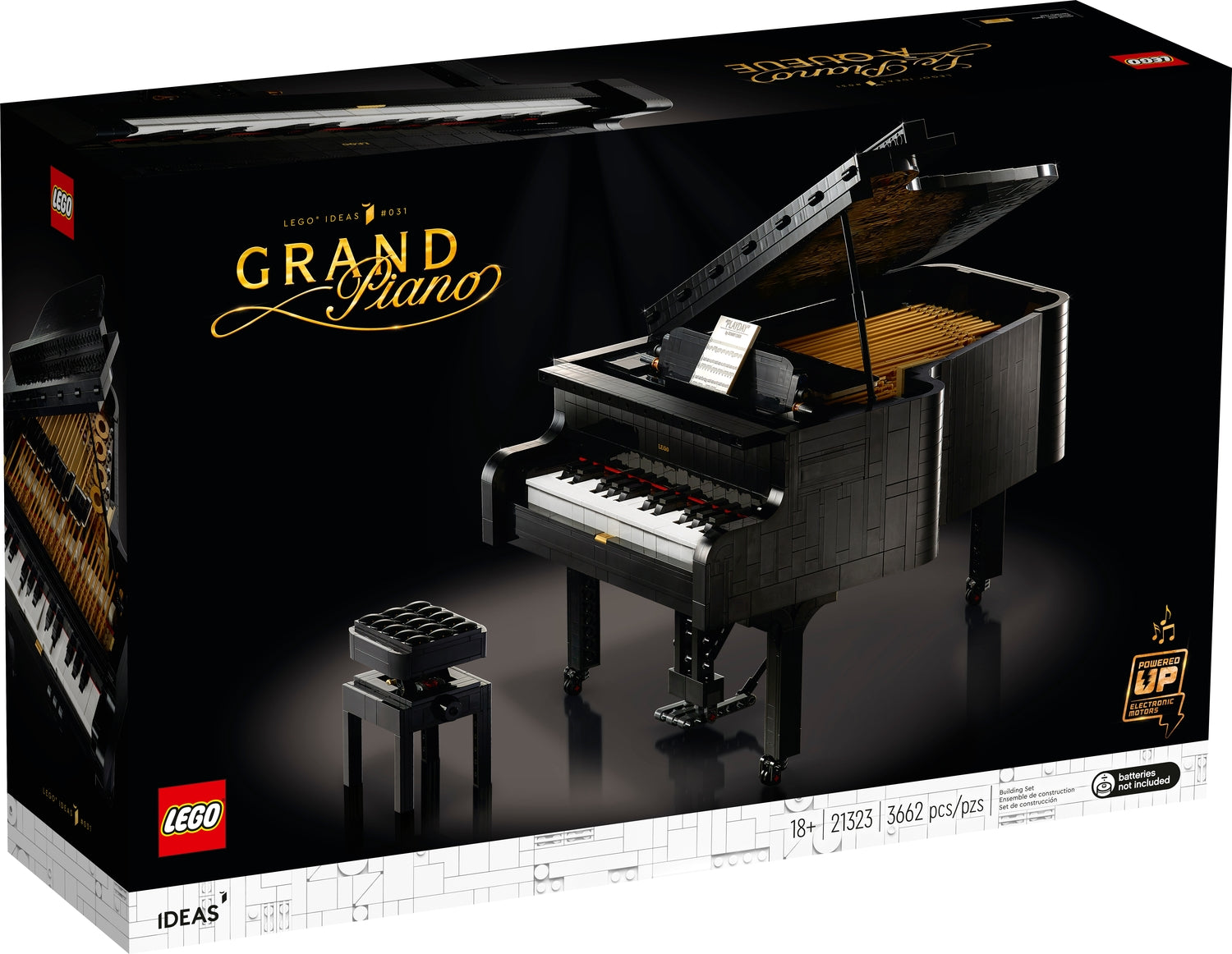LEGO® Ideas: Grand Piano 21323 – Awesome Toys & Gifts
