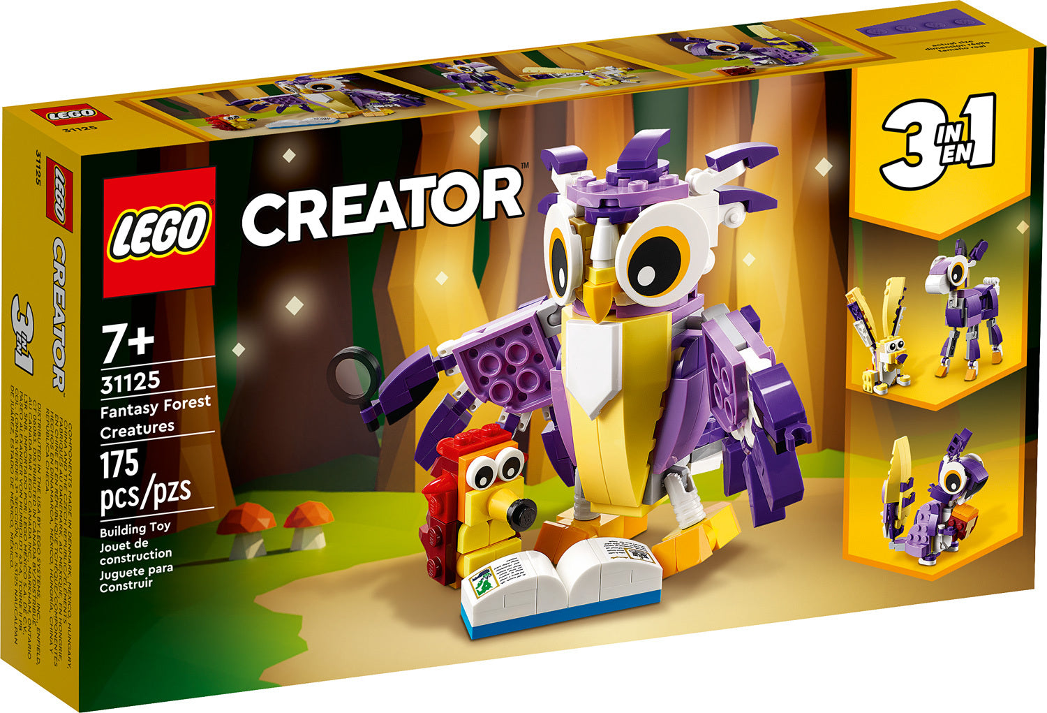 LEGO® Fantasy Forest Creatures 31125 – Awesome Toys & Gifts