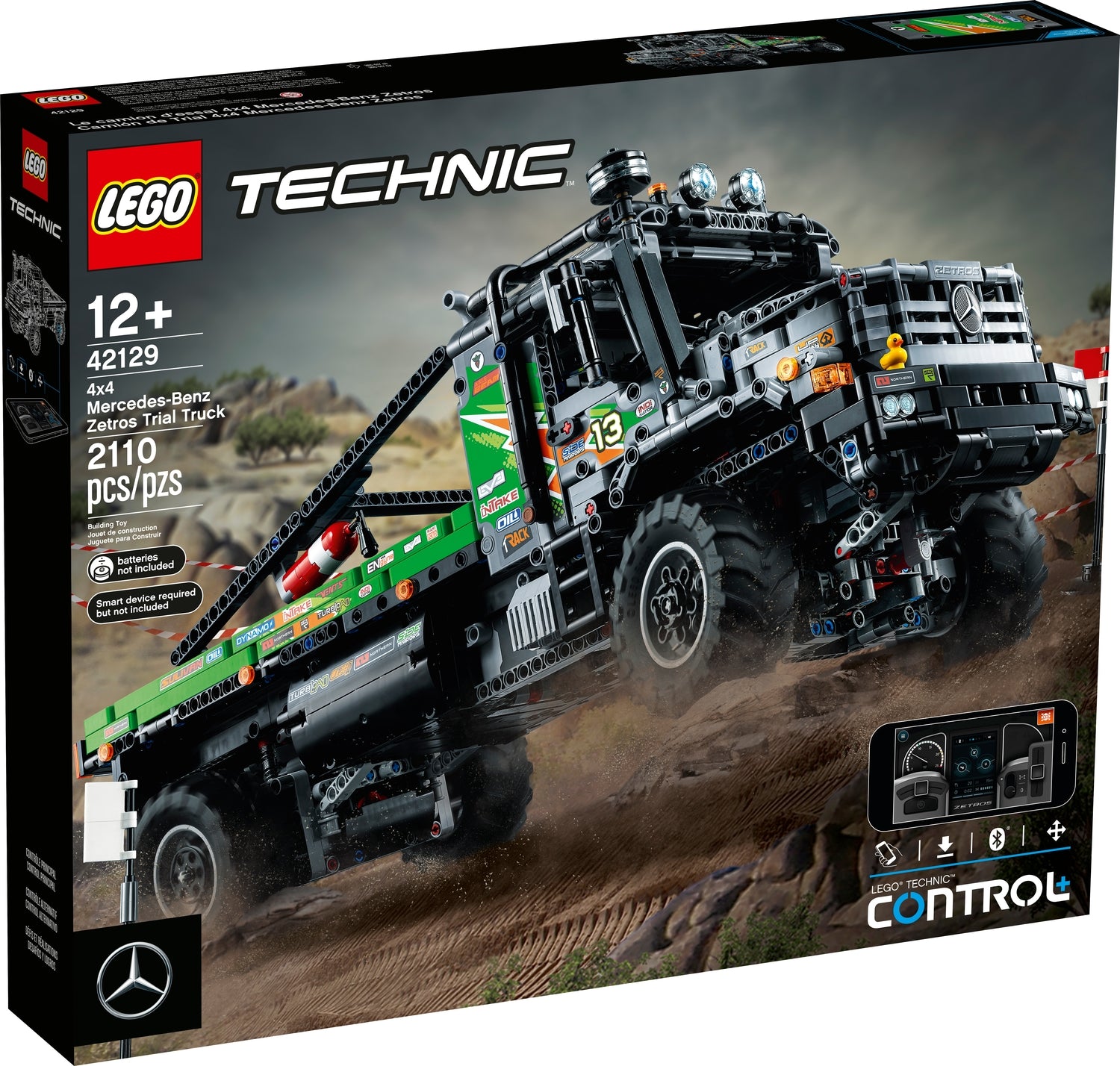 LEGO® Technic 4x4 Mercedes-Benz Zetros Trial Truck 42129 – Awesome
