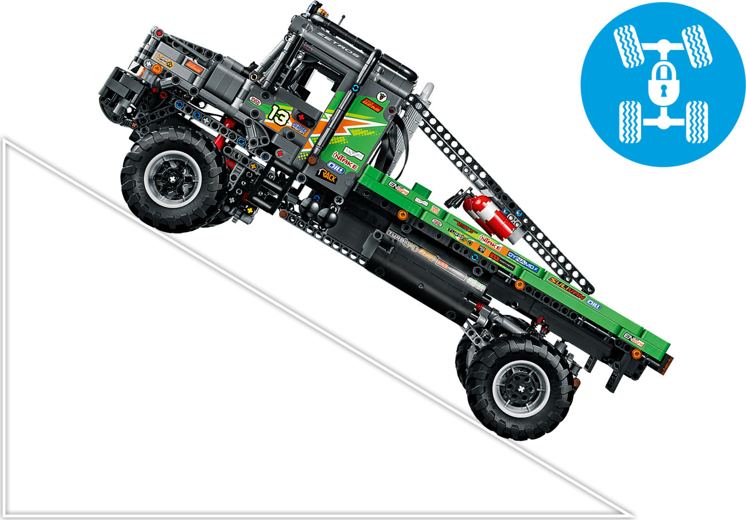 LEGO® Technic: 4x4 Mercedes-Benz Zetros Trial Truck