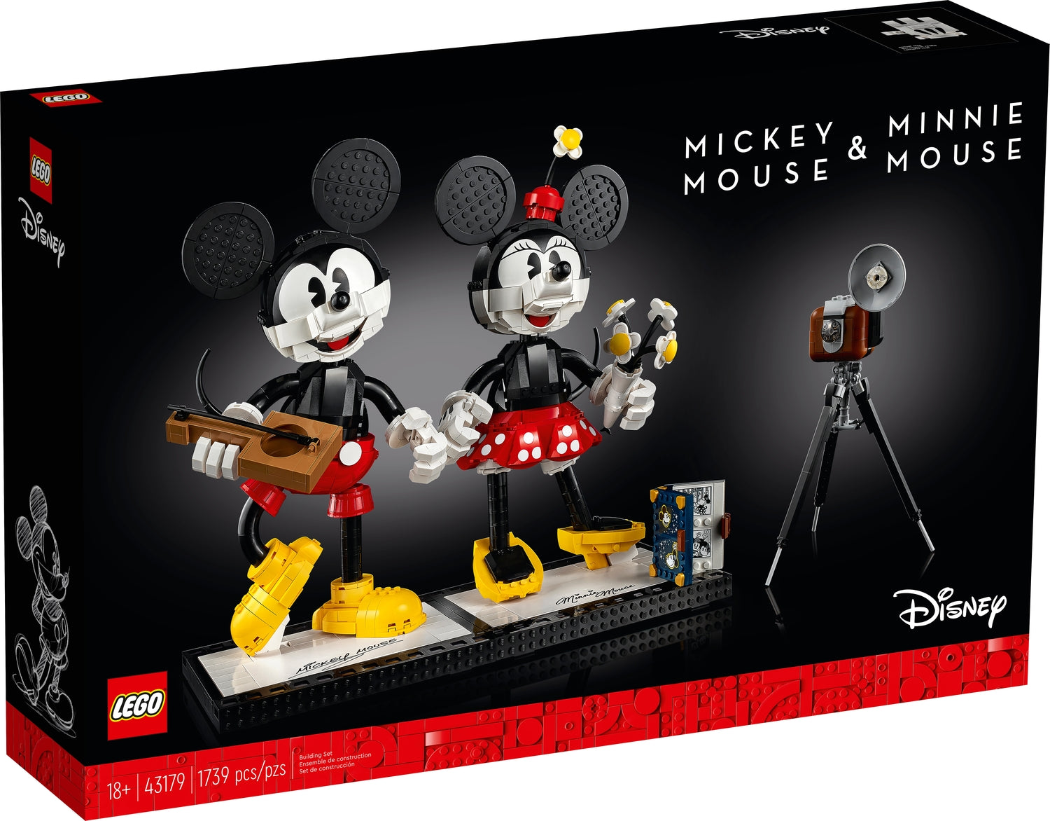 LEGO® Disney: Mickey Mouse & Minnie Mouse Buildable Characters