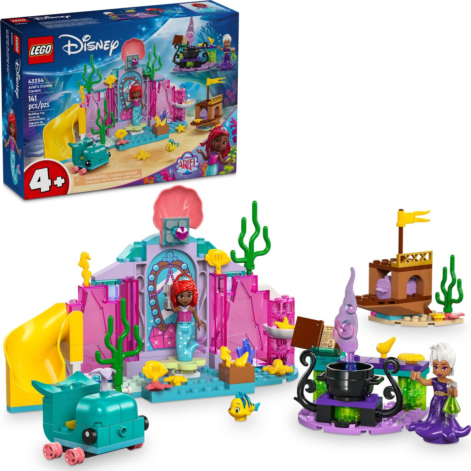 LEGO® Disney Princess: Ariel's Crystal Cavern 43254 – Awesome Toys