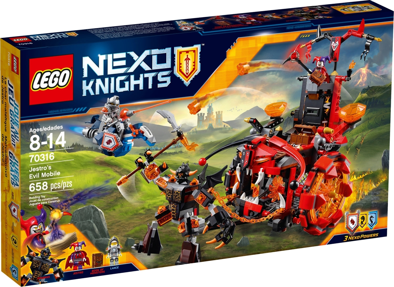 LEGO® NEXO KNIGHTS: Jestro's Evil Mobile – Awesome Toys & Gifts