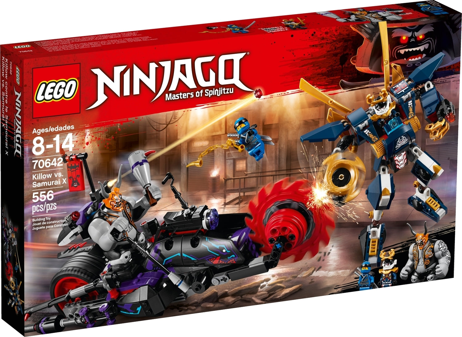 LEGO® Ninjago - Killow vs. Samurai X – Awesome Toys & Gifts