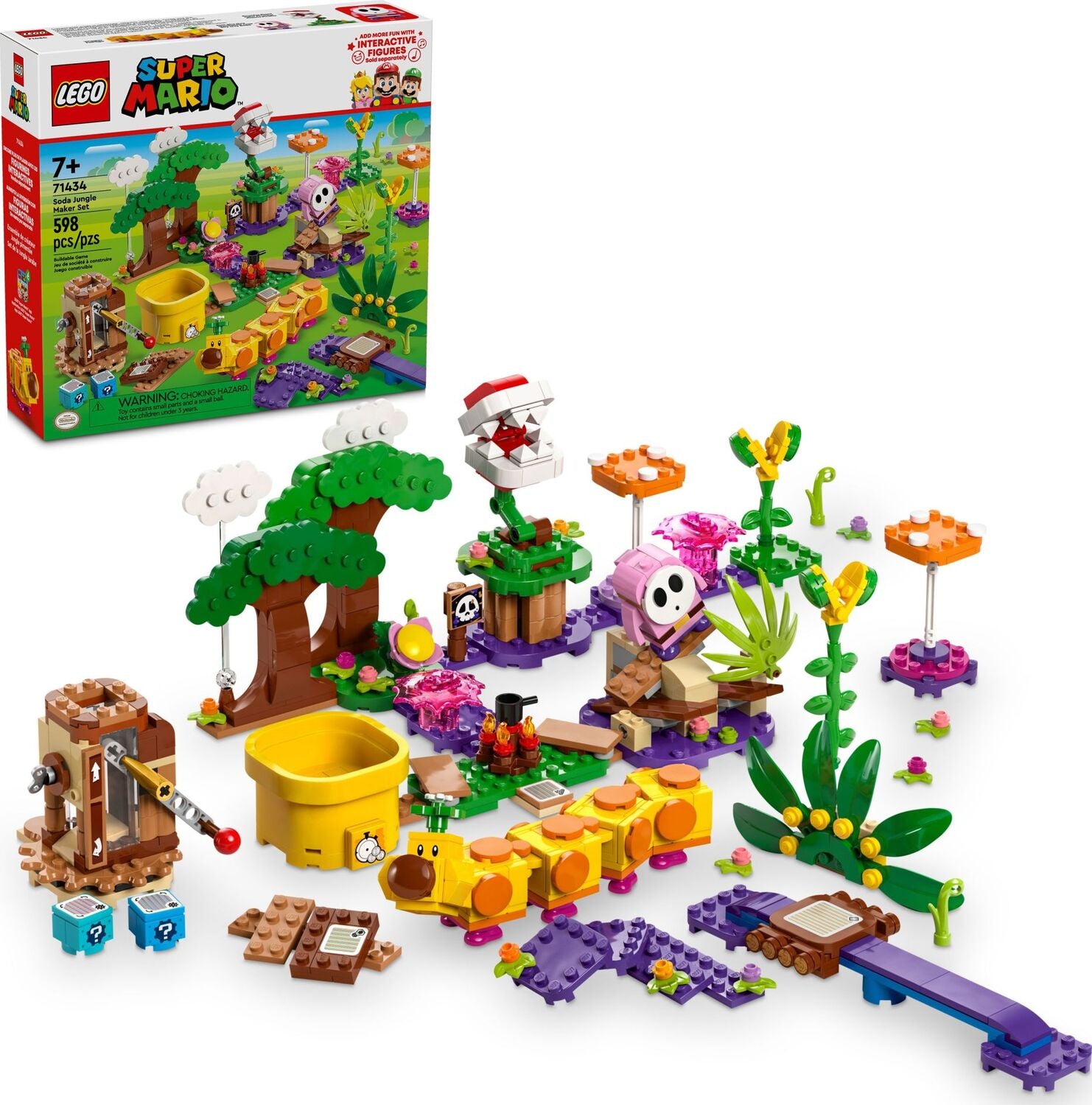LEGO® Super Mario: Soda Jungle Maker Set 71434 – Awesome Toys & Gifts