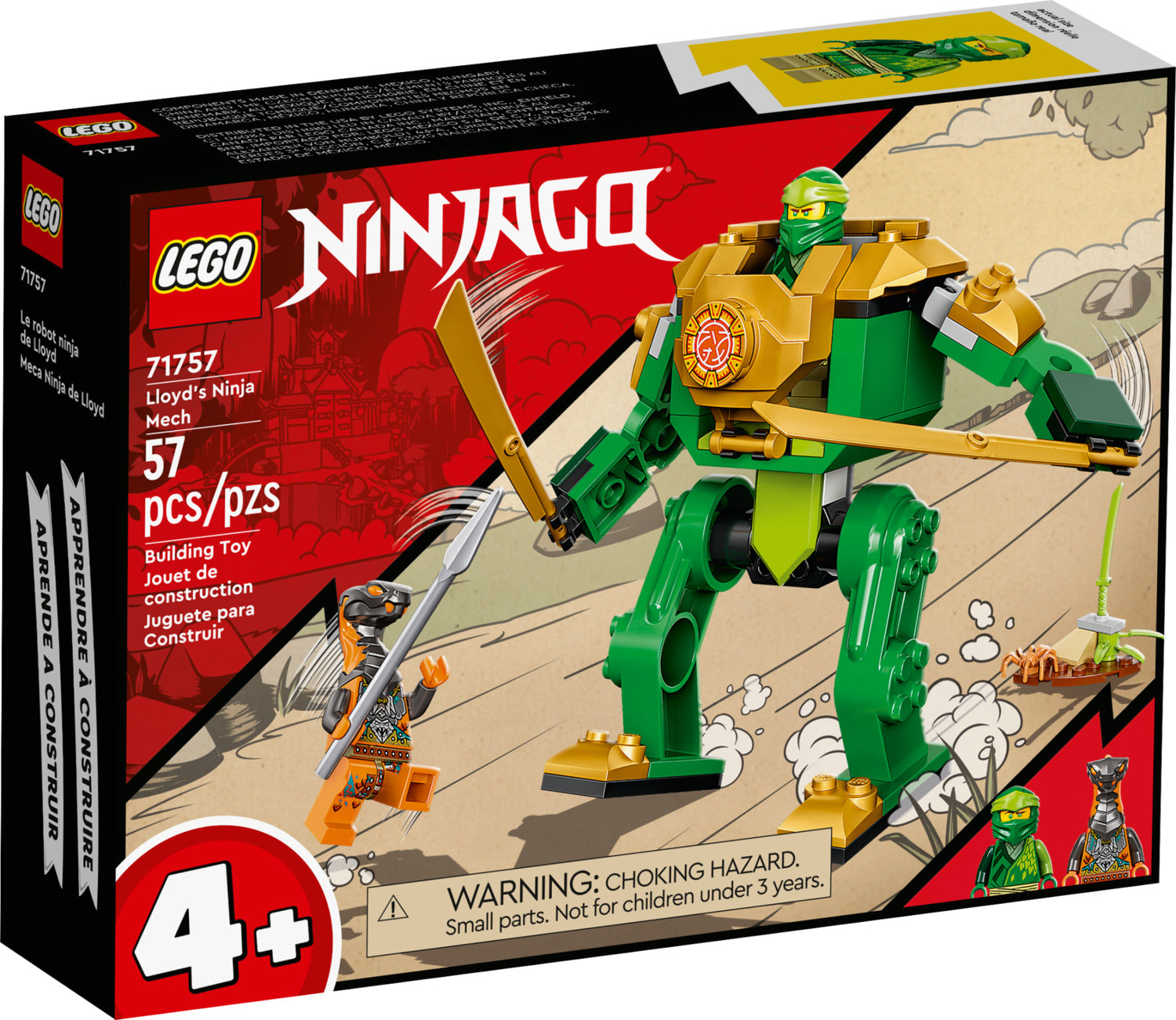 LEGO® NINJAGO: Lloyd's Ninja Mech 71757 – Awesome Toys & Gifts