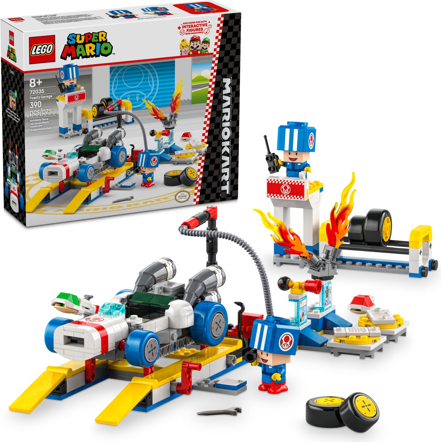 LEGO® Super Mario: Mario Kart™ – Toad's Garage 72035 – Awesome