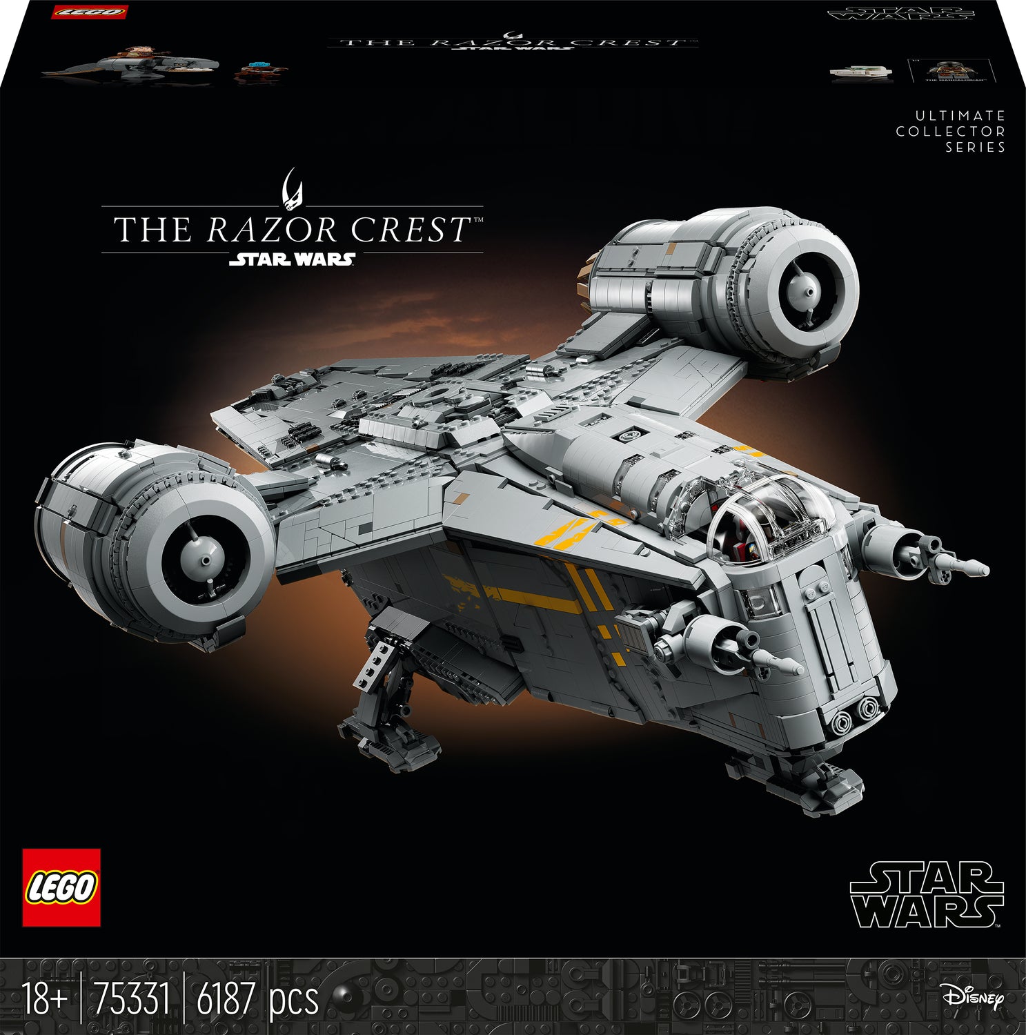 Crest Ucs Lego Star Wars Razor Crest Target Lego Razor Crest