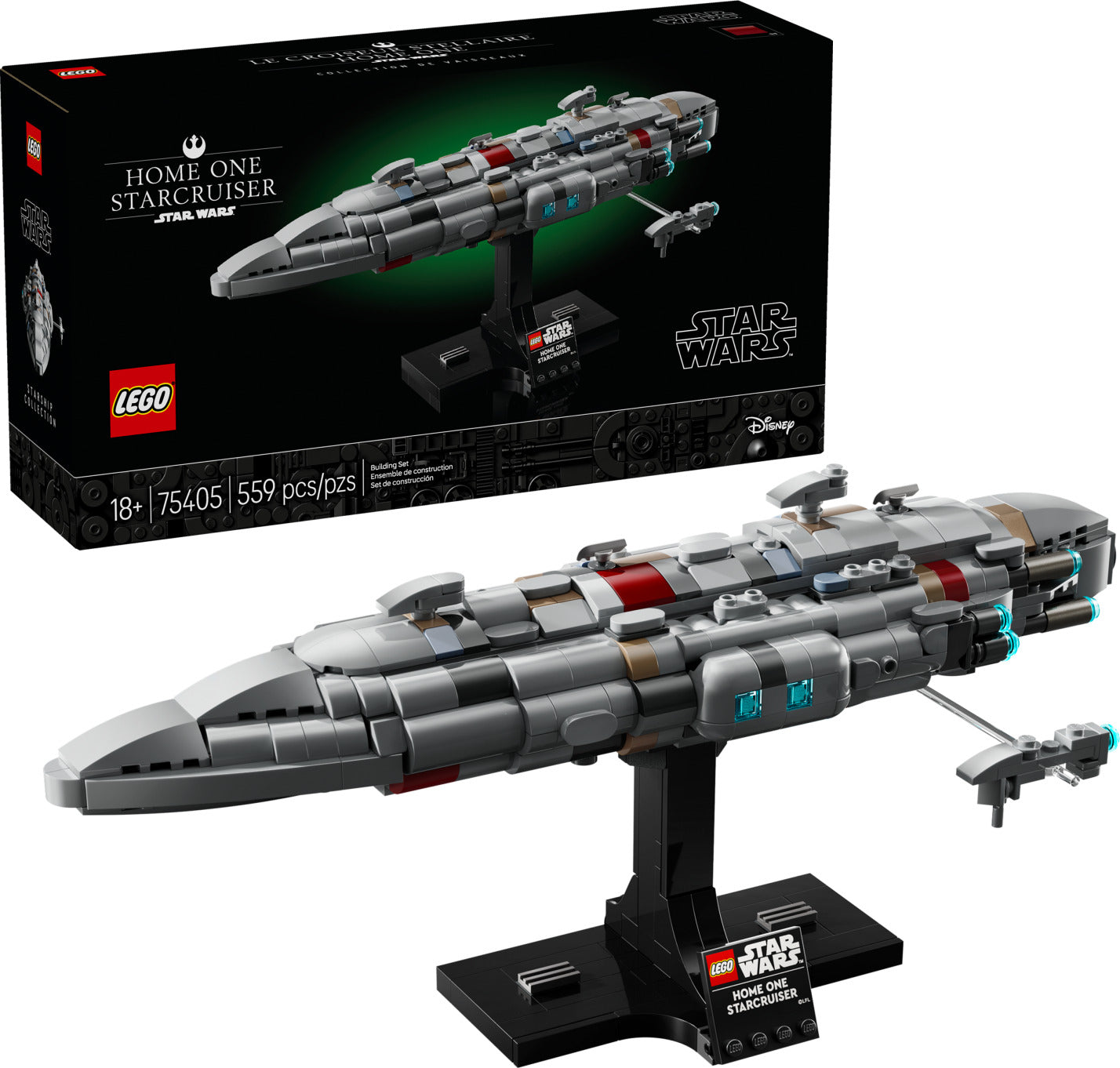 LEGO® Star Wars: Home One Starcruiser 75405 – Awesome Toys & Gifts