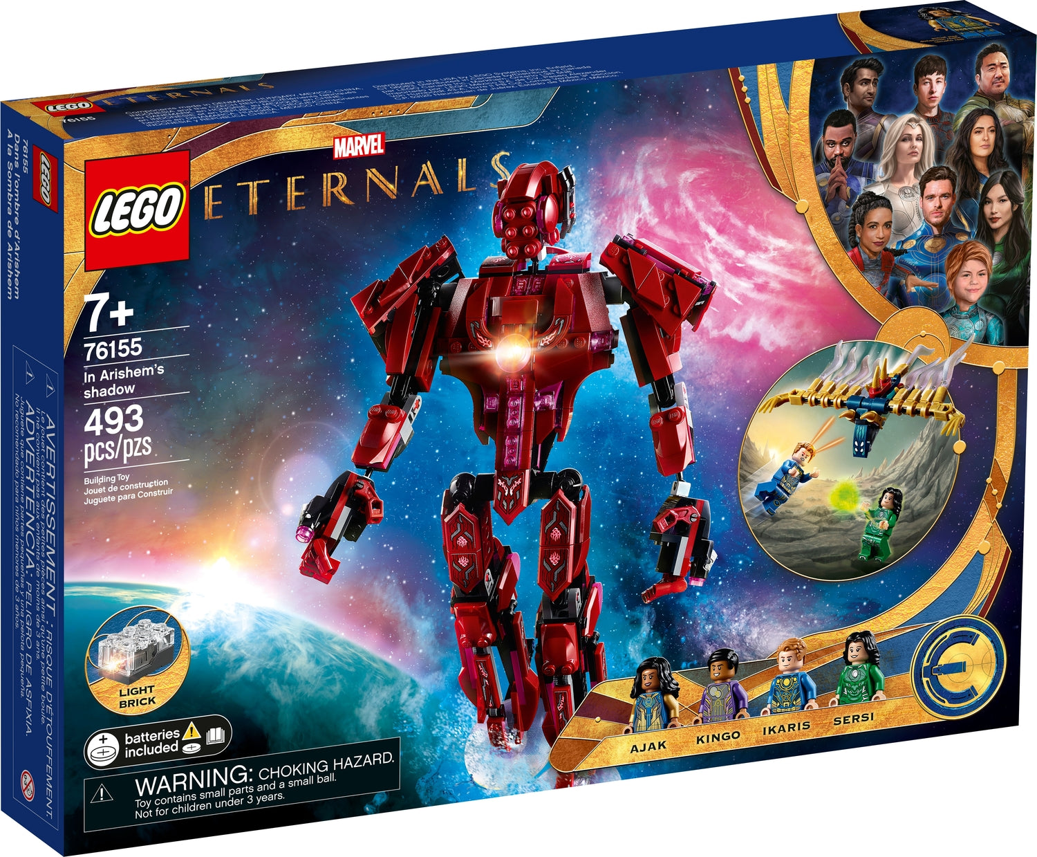 LEGO® Marvel: The Eternals In Arishem's Shadow 76155 – Awesome