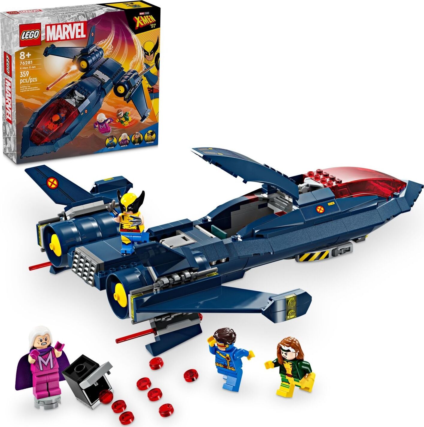 ジュゴン LEGO® Super Heroes Marvel: X-Men X-Jet 76281 – Awesome Toys & Gifts