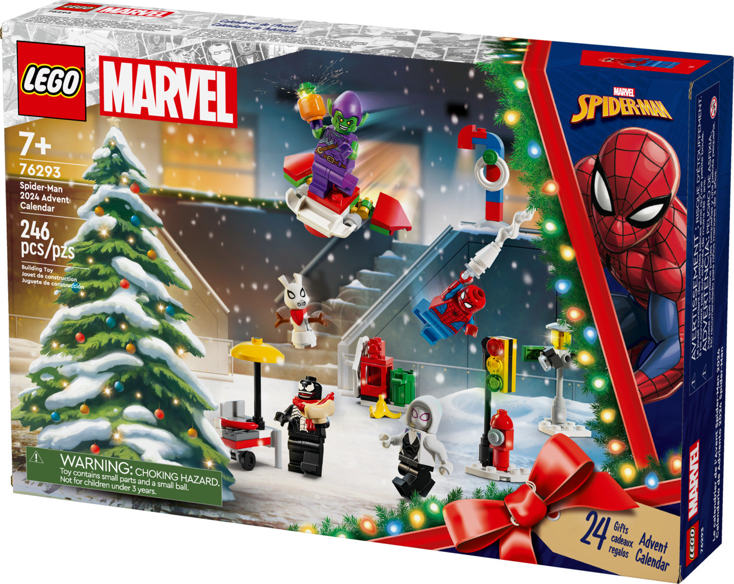 LEGO® Super Heroes Spider-Man 2024 Advent Calendar 76293 – Awesome