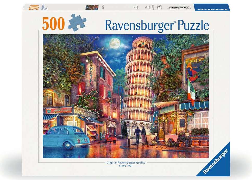 Streets of Pisa 500 Pc Puzzle – Awesome Toys & Gifts