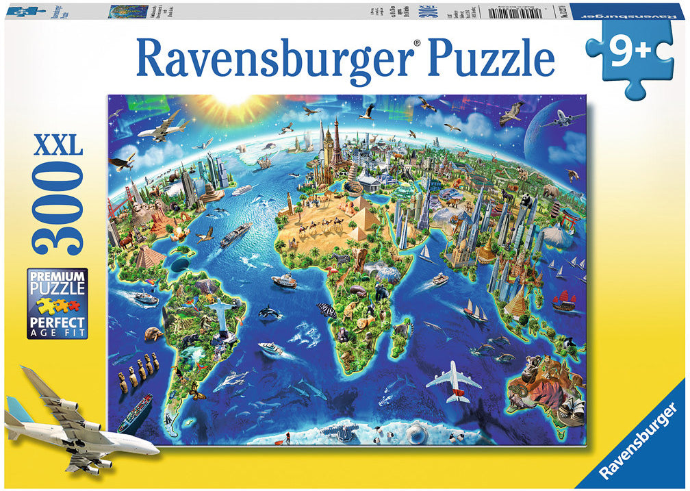 World Landmarks Map – Awesome Toys & Gifts