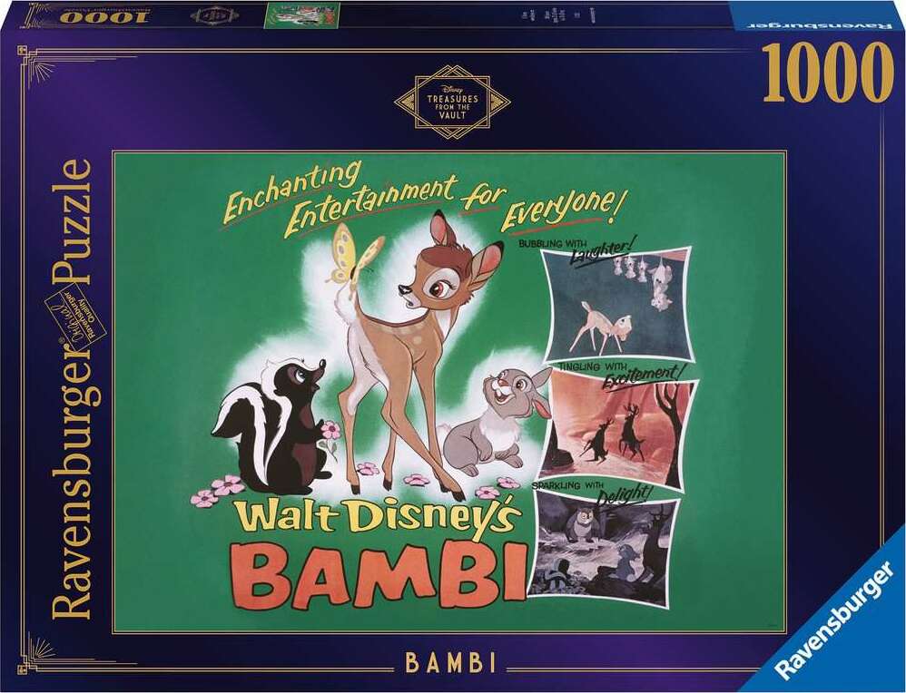 Disney Vault: Bambi (1000 pc Puzzle) – Awesome Toys & Gifts