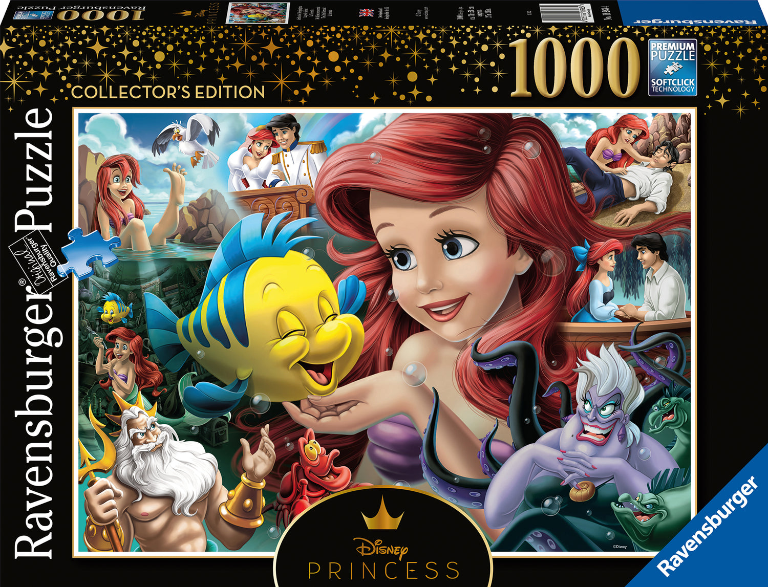 Disney Heroines - The Little Mermaid (1000 Pc Puzzle) – Awesome