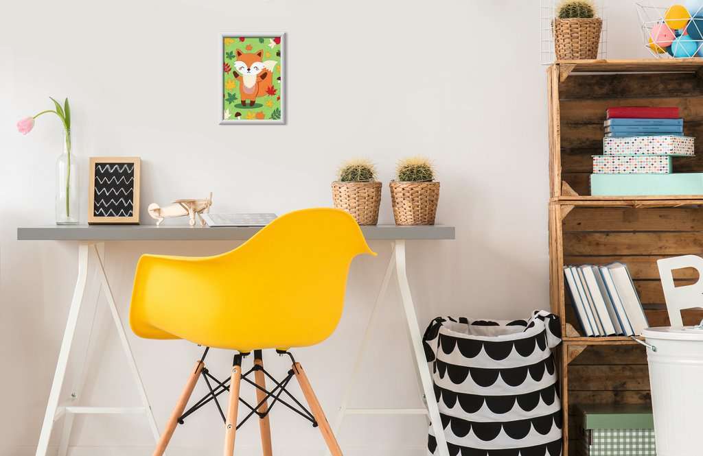 CreArt - Fantastic Fox - Paint by numbers for kids 7 years up