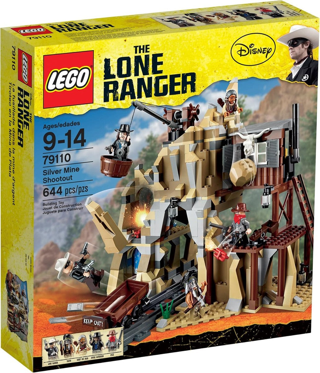 メタコレ10点セット外箱破損有り外箱破損有り Lego The Lone Ranger Silver Mine Shootout 79110 new sealed wear