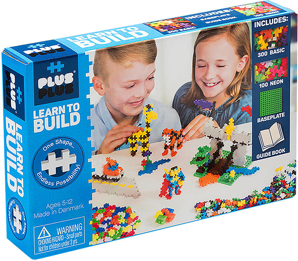 Plus-Plus Basic Learn To Build 400 pc Set – Awesome Toys & Gifts