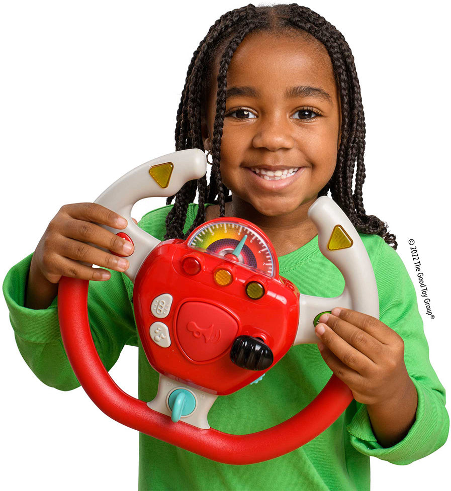 geared at Battat Geared-to-Steer Steering Wheel