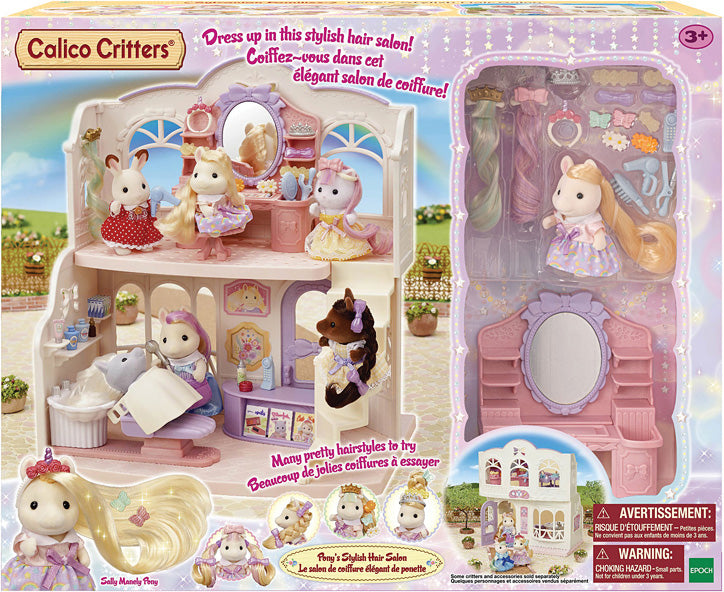 【美品】The Critters / Touch'N Go With Calico Critters- Town Girl Series Hopscotch Rabbit - Teton Toys