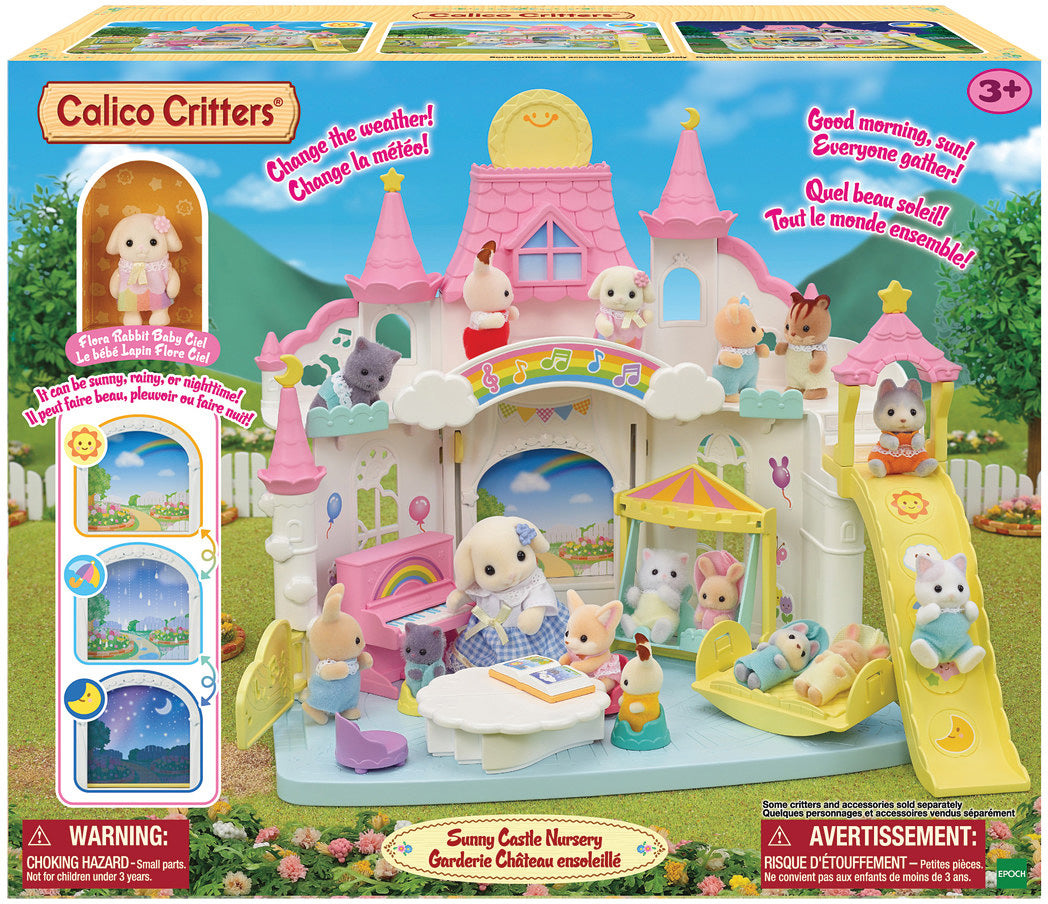 Calico Critters Playground Sets- Sandbox Baby Pool and Jake
