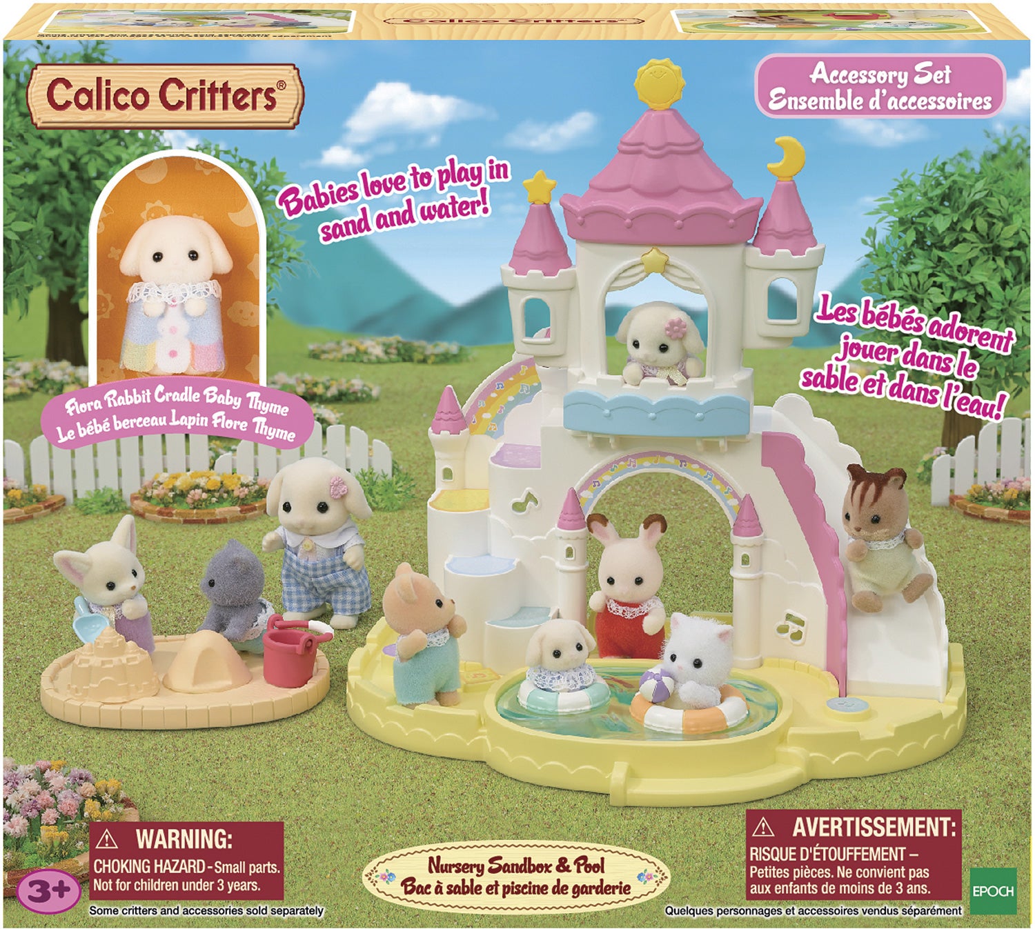Calico Critters Nursery Sandbox Pool – Awesome Toys Gifts