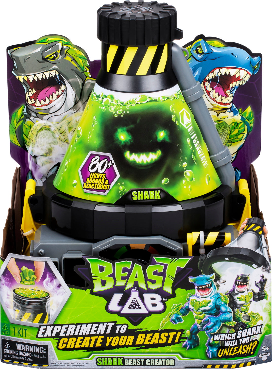 Moose Toys Beast Lab Shark Beast Creator