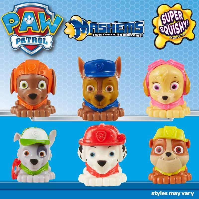 Paw Patrol Mash Ems (Sold Individually. Products Vary).