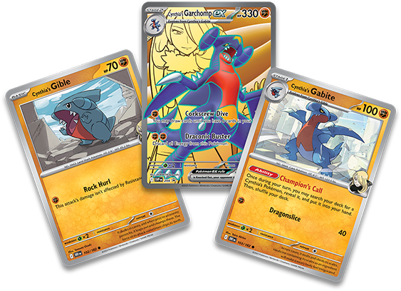 Pkm:(R) Cynthiafts Garchomp Ex Prem Col