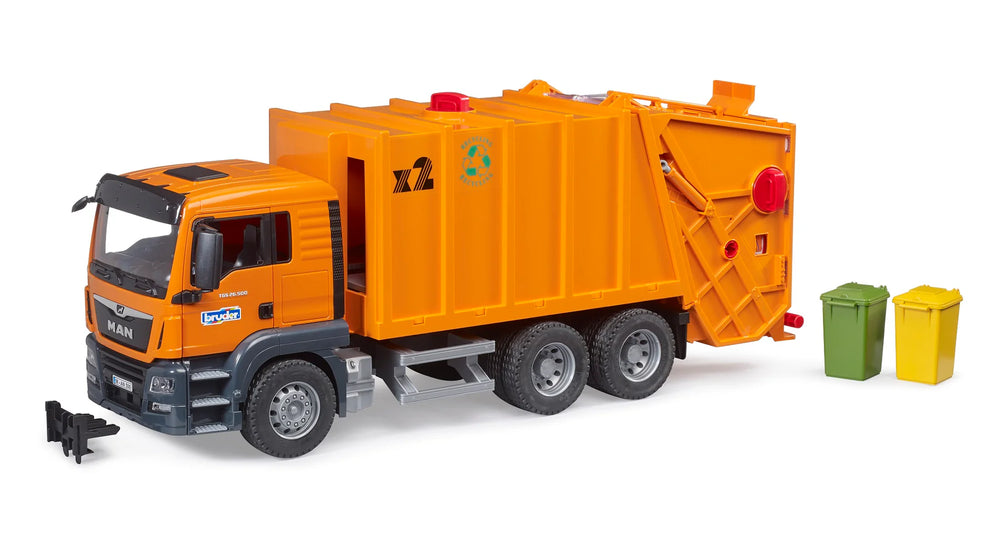 Recycling Truck Green(R) Orange