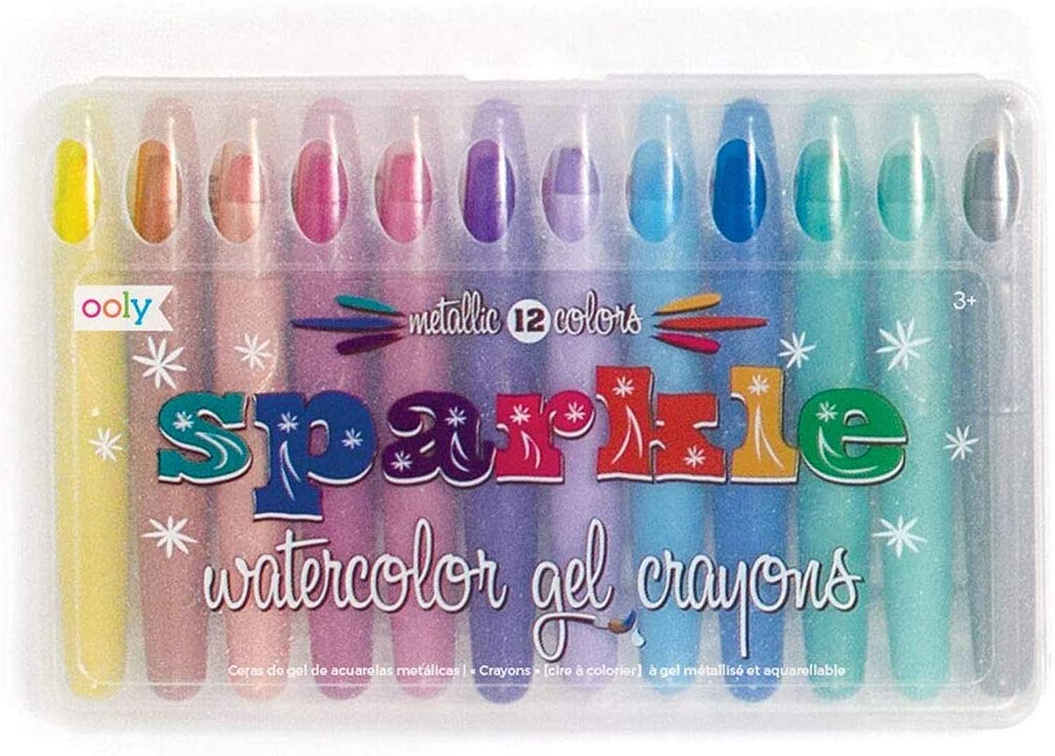 Sparkle Metallic Gel Crayons