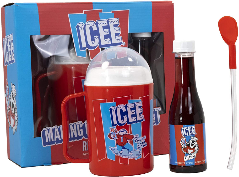 Icee Making Cup & Cherry Syrup