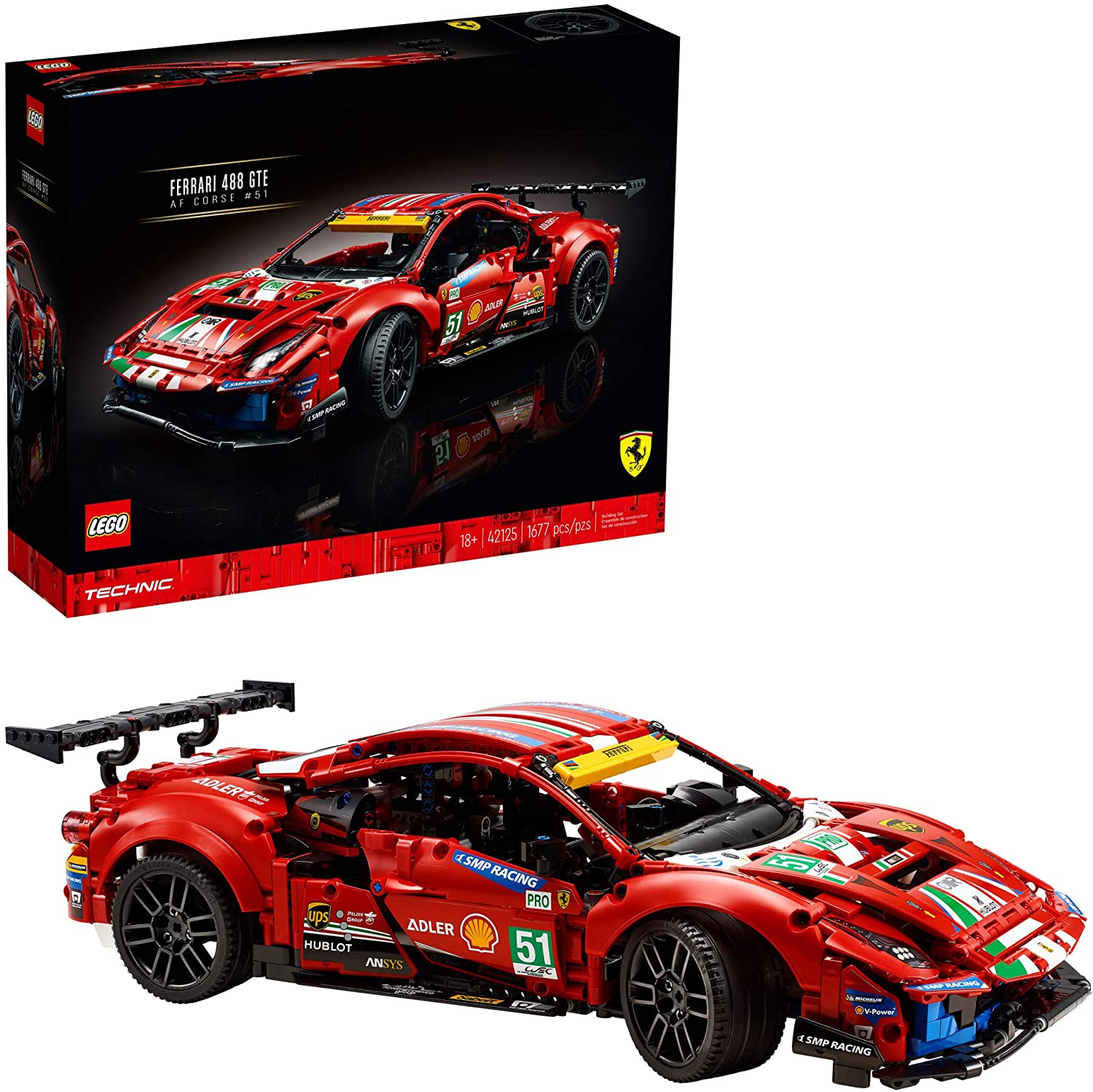 Technic: Ferrari 488 GTE AF Corse #51