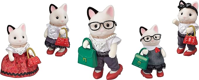 Calico Critters Fashion Town Girl Series Tuxedo Cat