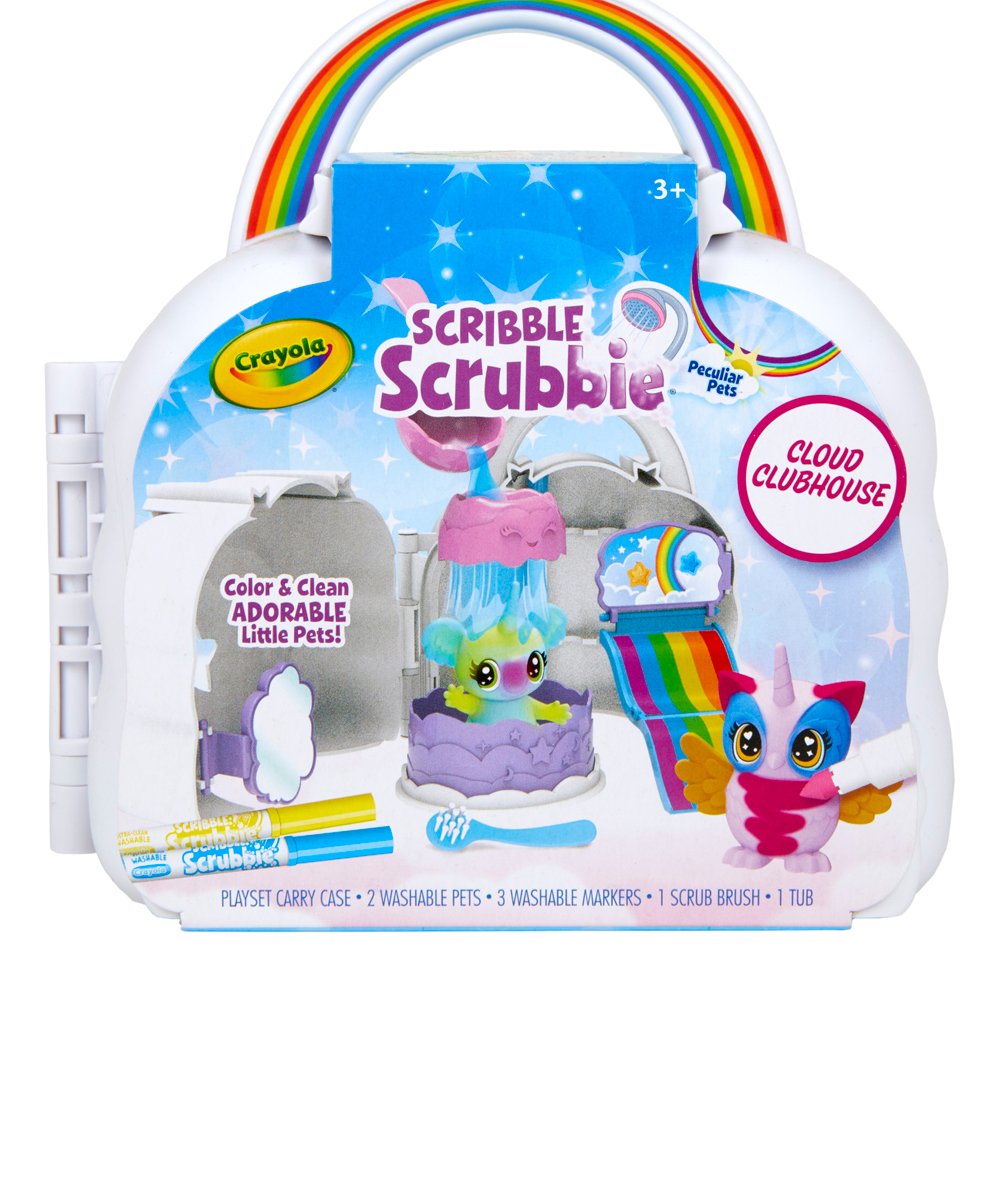 Scribble Scrubbie Pets! Peculiar Pets Cloud Clubhouse