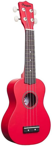 Dark Red Penguin Soprano Ukulele